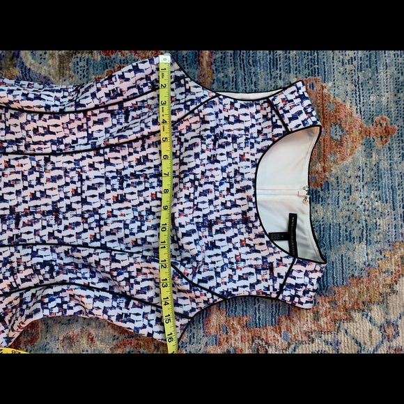 WHBM Scuba Fit and Flare Dress - Picture 4 of 7